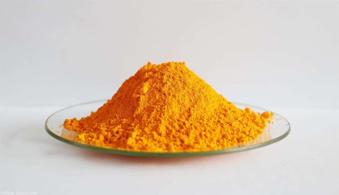 Хром желтый